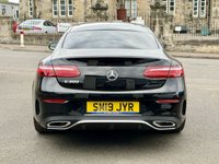 USED 2019 19 MERCEDES-BENZ E-CLASS 2.0 E300 GPF AMG Line Coupe 2dr Petrol G-Tronic+ Euro 6 (s/s) (245 ps) FULL MERCEDES SERVICE HISTORY+2 OWNERS FROM NEW+FINANCE AVAILABLE ON THIS CAR+SATELLITE NAVIGATION+19 INCH ALLOY WHEELS+CRUISE CONTROL+PRIVACY GLASS