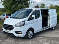 USED 2022 71 FORD TRANSIT CUSTOM 2.0 300 EcoBlue Limited Panel Van 5dr Diesel Manual L2 H1 Euro 6 (s/s) (130 ps) 