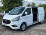 USED 2022 71 FORD TRANSIT CUSTOM 2.0 300 EcoBlue Limited Panel Van 5dr Diesel Manual L2 H1 Euro 6 (s/s) (130 ps) 