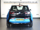 USED 2017 66 BMW I3 33kWh Hatchback 5dr Petrol Plug-in Hybrid Auto Euro 6 (s/s) (Range Extender) (170 ps) EXCEPTIONALLY WELL CARED FOR PLUG IN ELECTRIC BMW - COMES WITH A COMPREHENSIVE BMW MAIN DEALER SERVICE HISTORY + SATELLITE NAVIGATION + DAB DIGITAL RADIO + BLUETOOTH PHONE CONNECTIVITY AND MEDIA STREAMING + AIR CONDITIONING + CRUISE CONTROL + IN CAR ENTERTAINMENT WITH MEDIA MEDIA DISPLAY + AUTOMATIC HEADLIGHTS + 19 INCH ALLOY WHEELS + HILL HOLD START ASSIST + ECO STOP/START SYSTEM + FRONT AND REAR PARKING SENSORS + AUTOMATIC WIPERS WITH RAIN SENSORS + LED DAY TIME RUNNING LIGHTS