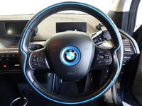 USED 2017 66 BMW I3 33kWh Hatchback 5dr Petrol Plug-in Hybrid Auto Euro 6 (s/s) (Range Extender) (170 ps) EXCEPTIONALLY WELL CARED FOR PLUG IN ELECTRIC BMW - COMES WITH A COMPREHENSIVE BMW MAIN DEALER SERVICE HISTORY + SATELLITE NAVIGATION + DAB DIGITAL RADIO + BLUETOOTH PHONE CONNECTIVITY AND MEDIA STREAMING + AIR CONDITIONING + CRUISE CONTROL + IN CAR ENTERTAINMENT WITH MEDIA MEDIA DISPLAY + AUTOMATIC HEADLIGHTS + 19 INCH ALLOY WHEELS + HILL HOLD START ASSIST + ECO STOP/START SYSTEM + FRONT AND REAR PARKING SENSORS + AUTOMATIC WIPERS WITH RAIN SENSORS + LED DAY TIME RUNNING LIGHTS
