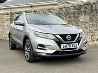 USED 2020 70 NISSAN QASHQAI 1.3 DIG-T N-Connecta SUV 5dr Petrol Manual Euro 6 (s/s) (140 ps) REVERSING CAMERA+SERVICE HISTORY+PANORAMIC ROOF+SATELLITE NAVIGATION+CRUISE CONTROL+FINANCE AVAILABLE ON THIS CAR