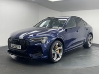 USED 2022 22 AUDI e-tron S Vorsprung Sportback 5dr Electric Auto quattro 95kWh (11kW Charger) (503 ps) ABSOLUTELY STUNNING AUDI ETRON
