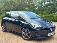 USED 2018 18 VAUXHALL CORSA 1.4i Turbo Black Edition Euro 6 (s/s) 3dr Full Service History + 2 Keys