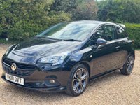 USED 2018 18 VAUXHALL CORSA 1.4i Turbo Black Edition Euro 6 (s/s) 3dr Full Service History + 2 Keys