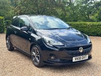 USED 2018 18 VAUXHALL CORSA 1.4i Turbo Black Edition Euro 6 (s/s) 3dr Full Service History + 2 Keys