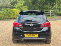 USED 2018 18 VAUXHALL CORSA 1.4i Turbo Black Edition Euro 6 (s/s) 3dr Full Service History + 2 Keys