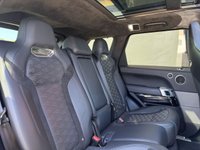 USED 2020 20 LAND ROVER RANGE ROVER SPORT 5.0 P575 V8 GPF SVR SUV 5dr Petrol Auto 4WD Euro 6 (s/s) (575 ps) Our stunning Range Rover Sport 5.0 V8 Supercharged SVR is the ultimate SUV combining performance and practicality like no other vehicle on the road - our Range Rover SVR is finished in breathtaking Santorini Black Metallic and sits on 22 Inch 5 Split Spoke Gloss Black Alloy Wheels and has the SVR-specific Exposed Carbon Fibre Bonnet, which really makes this SUV stand out and completes the Sporty appearance. The interior comes with the must-have Panoramic Sunroof, which shines a light on the Beau