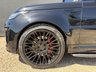 USED 2020 20 LAND ROVER RANGE ROVER SPORT 5.0 P575 V8 GPF SVR SUV 5dr Petrol Auto 4WD Euro 6 (s/s) (575 ps) Our stunning Range Rover Sport 5.0 V8 Supercharged SVR is the ultimate SUV combining performance and practicality like no other vehicle on the road - our Range Rover SVR is finished in breathtaking Santorini Black Metallic and sits on 22 Inch 5 Split Spoke Gloss Black Alloy Wheels and has the SVR-specific Exposed Carbon Fibre Bonnet, which really makes this SUV stand out and completes the Sporty appearance. The interior comes with the must-have Panoramic Sunroof, which shines a light on the Beau