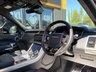 USED 2020 20 LAND ROVER RANGE ROVER SPORT 5.0 P575 V8 GPF SVR SUV 5dr Petrol Auto 4WD Euro 6 (s/s) (575 ps) Our stunning Range Rover Sport 5.0 V8 Supercharged SVR is the ultimate SUV combining performance and practicality like no other vehicle on the road - our Range Rover SVR is finished in breathtaking Santorini Black Metallic and sits on 22 Inch 5 Split Spoke Gloss Black Alloy Wheels and has the SVR-specific Exposed Carbon Fibre Bonnet, which really makes this SUV stand out and completes the Sporty appearance. The interior comes with the must-have Panoramic Sunroof, which shines a light on the Beau