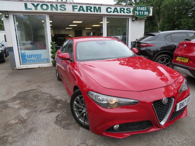 2017 17 Alfa Romeo Giulia 2.0T Super Saloon 4dr Petrol Auto Euro 6 (s/s) (200 ps)