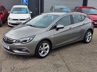 USED 2017 17 VAUXHALL ASTRA 1.4i SRi Hatchback 5dr Petrol Manual Euro 6 (100 ps) FSH + CRUISE + BLUETOOTH + CARPLAY