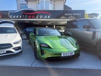 USED 2023 23 PORSCHE TAYCAN Performance Plus 93.4kWh GTS Auto 4WD 4dr (11kW Charger) BOSE+PAN ROOF+RACE TEX