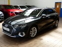 USED 2023 73 AUDI A3 1.4 TFSIe 40 Sport Sportback 5dr Petrol Plug-in Hybrid S Tronic Euro 6 (s/s) 13kWh (204 ps) SAT NAV HEATED LEATHER INTERIOR PARKING CAMERA CRUISE CONTROL PARKING SENSORS 1 OWNER EXCELLENT SERVICE HISTORY WARRANTY