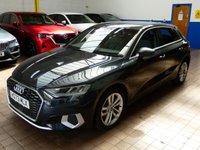 USED 2023 73 AUDI A3 1.4 TFSIe 40 Sport Sportback 5dr Petrol Plug-in Hybrid S Tronic Euro 6 (s/s) 13kWh (204 ps) SAT NAV HEATED LEATHER INTERIOR PARKING CAMERA CRUISE CONTROL PARKING SENSORS 1 OWNER EXCELLENT SERVICE HISTORY WARRANTY