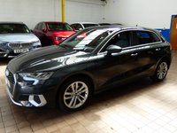 USED 2023 73 AUDI A3 1.4 TFSIe 40 Sport Sportback 5dr Petrol Plug-in Hybrid S Tronic Euro 6 (s/s) 13kWh (204 ps) SAT NAV HEATED LEATHER INTERIOR PARKING CAMERA CRUISE CONTROL PARKING SENSORS 1 OWNER EXCELLENT SERVICE HISTORY WARRANTY