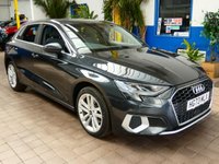 USED 2023 73 AUDI A3 1.4 TFSIe 40 Sport Sportback 5dr Petrol Plug-in Hybrid S Tronic Euro 6 (s/s) 13kWh (204 ps) SAT NAV HEATED LEATHER INTERIOR PARKING CAMERA CRUISE CONTROL PARKING SENSORS 1 OWNER EXCELLENT SERVICE HISTORY WARRANTY