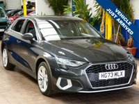 USED 2023 73 AUDI A3 1.4 TFSIe 40 Sport Sportback 5dr Petrol Plug-in Hybrid S Tronic Euro 6 (s/s) 13kWh (204 ps) SAT NAV HEATED LEATHER INTERIOR PARKING CAMERA CRUISE CONTROL PARKING SENSORS 1 OWNER EXCELLENT SERVICE HISTORY WARRANTY
