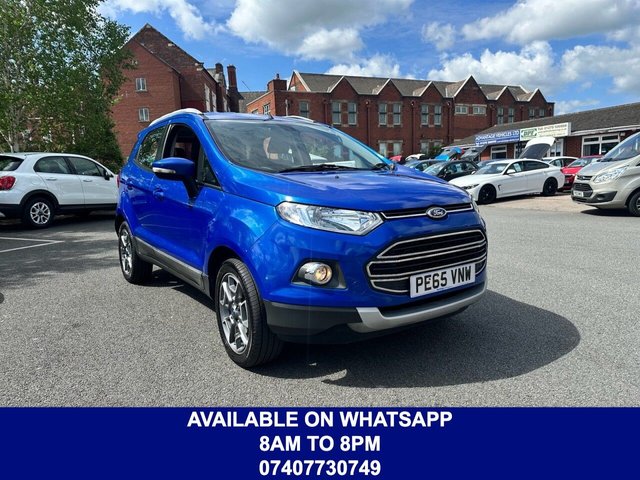 2015 FORD ECOSPORT 1.5 TDCI TITANIUM SUV 5DR DIESEL MANUAL 2WD EURO 6 95 PS... photo
