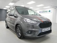 USED 2022 22 FORD TRANSIT COURIER 1.5 TDCI 100 BHP SPORT NAV EDITION 6 DOOR 6 DOORS | SAT NAV | AIR CON | HUGE SPEC !