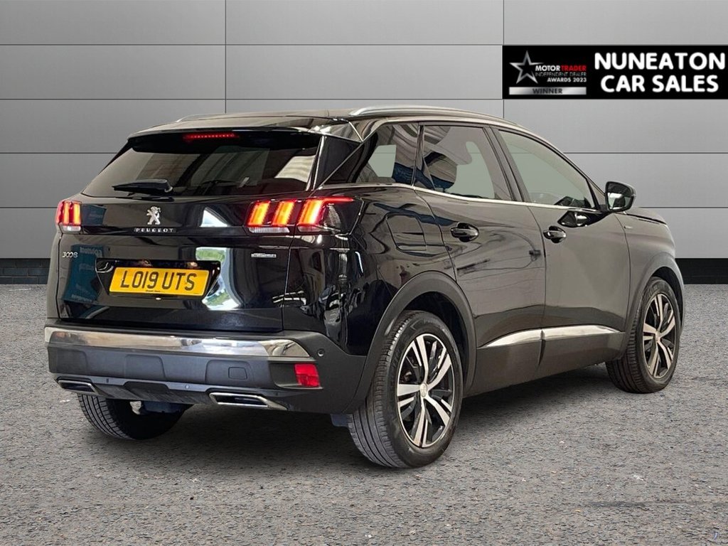USED 2019 19 PEUGEOT 3008 1.2 PureTech GT Line SUV 5dr Petrol Manual Euro 6 (s/s) (130 ps) APPLE CAR PLAY AND ANDROID AUTO