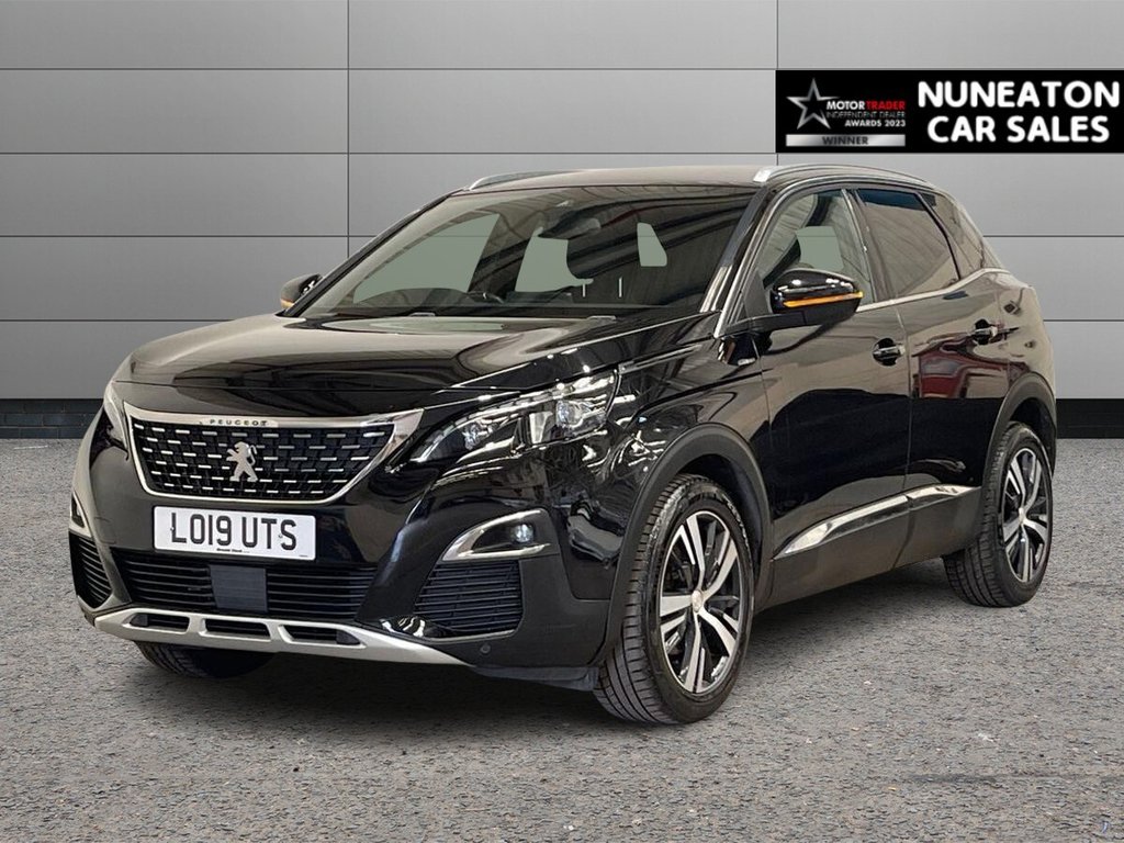 USED 2019 19 PEUGEOT 3008 1.2 PureTech GT Line SUV 5dr Petrol Manual Euro 6 (s/s) (130 ps) APPLE CAR PLAY AND ANDROID AUTO