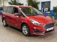 USED 2023 23 FORD GALAXY 2.5h Duratec Titanium MPV 5dr Petrol Hybrid CVT Euro 6 (s/s) (190 ps) LUX PACK SAT NAV LEATHER HEATED SEATS CRUISE CONTROL PARKING SENSORS 1 OWNER SERVICE HISTORY WARRANTY