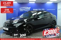 USED 2018 18 HONDA CIVIC 1.6 i-DTEC EX Hatchback 5dr Diesel Manual Euro 6 (s/s) (120 ps) 