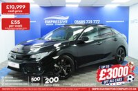 USED 2018 18 HONDA CIVIC 1.6 i-DTEC EX Hatchback 5dr Diesel Manual Euro 6 (s/s) (120 ps) PAN ROOF - FULL LEATHER
