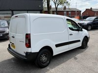 USED 2017 T PEUGEOT PARTNER 1.6 BlueHDi 856 S Panel Van 4dr Diesel Manual L1 (112 g/km, 100 bhp) 