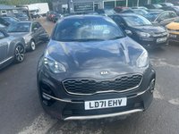 USED 2021 71 KIA SPORTAGE Grey 1.6 T-GDi GT-Line S SUV, 70,000 miles, Euro 6, Automatic AWD, 19in alloys, 360 Camera, CarPlay/Android Auto, JBL Audio, sat nav and much more! This 2021 Kia Sportage T-GDi GT-Line S boasts a full dealership service history at 9K, 19K, 28K, 38K, 48K, 67K , with its last service completed on 2026-03-03 at 67,894 miles, and an MOT valid until September 2026. This Euro 6 compliant, four wheel drive model is powered by a 1.6 litre petrol engine and comes with a 3 month warranty for your peace of mind. Inside, you'll find a wealth of features designed for comfort and convenience, including heated front and outer rear seats, a panoramic elect