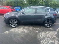 USED 2021 71 KIA SPORTAGE Grey 1.6 T-GDi GT-Line S SUV, 70,000 miles, Euro 6, Automatic AWD, 19in alloys, 360 Camera, CarPlay/Android Auto, JBL Audio, sat nav and much more! This 2021 Kia Sportage T-GDi GT-Line S boasts a full dealership service history at 9K, 19K, 28K, 38K, 48K, 67K , with its last service completed on 2026-03-03 at 67,894 miles, and an MOT valid until September 2026. This Euro 6 compliant, four wheel drive model is powered by a 1.6 litre petrol engine and comes with a 3 month warranty for your peace of mind. Inside, you'll find a wealth of features designed for comfort and convenience, including heated front and outer rear seats, a panoramic elect