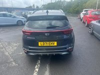 USED 2021 71 KIA SPORTAGE Grey 1.6 T-GDi GT-Line S SUV, 70,000 miles, Euro 6, Automatic AWD, 19in alloys, 360 Camera, CarPlay/Android Auto, JBL Audio, sat nav and much more! This 2021 Kia Sportage T-GDi GT-Line S boasts a full dealership service history at 9K, 19K, 28K, 38K, 48K, 67K , with its last service completed on 2026-03-03 at 67,894 miles, and an MOT valid until September 2026. This Euro 6 compliant, four wheel drive model is powered by a 1.6 litre petrol engine and comes with a 3 month warranty for your peace of mind. Inside, you'll find a wealth of features designed for comfort and convenience, including heated front and outer rear seats, a panoramic elect