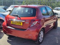 USED 2013 13 TOYOTA YARIS 1.33 Dual VVT-i T Spirit Hatchback 5dr Petrol Manual Euro 5 (101 ps) 