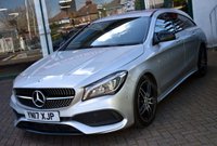 USED 2017 17 MERCEDES-BENZ CLA CLA220d AMG-LINE 4-MATIC SHOOTING BRAKE 7G-DCT 175 BHP (EURO 6) CarPlay / Navigation / Cruise