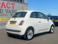 USED 2014 14 FIAT 500 1.2 Lounge Hatchback 3dr Petrol Dualogic Euro 6 (s/s) (69 bhp) AUTO !!!!