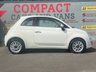 USED 2014 14 FIAT 500 1.2 Lounge Hatchback 3dr Petrol Dualogic Euro 6 (s/s) (69 bhp) AUTO !!!!
