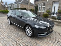 USED 2018 68 VOLVO V90 2.0h T8 Twin Engine 10.4kWh Inscription Pro Estate 5dr Petrol Plug-in Hybrid Auto AWD Euro 6 (s/s) (390 ps) Full Leather+Heated Seats+Navigation+Panoramic Glass Sunroof+Reversing Camera