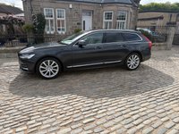 USED 2018 68 VOLVO V90 2.0h T8 Twin Engine 10.4kWh Inscription Pro Estate 5dr Petrol Plug-in Hybrid Auto AWD Euro 6 (s/s) (390 ps) Full Leather+Heated Seats+Navigation+Panoramic Glass Sunroof+Reversing Camera