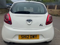 USED 2012 12 FORD KA 1.2 Edge Hatchback 3dr Petrol Manual Euro 5 (s/s) (69 ps) 1 LADY OWNER PAST 11 YEARS*LONG MOT
