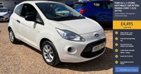 USED 2015 15 FORD KA 1.2 Studio Hatchback 3dr Petrol Manual Euro 5 (s/s) (69 ps) Excellent History + &pound;35 Road Tax + Low Insurance Group