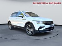USED 2022 22 VOLKSWAGEN TIGUAN 2.0 TDI Elegance SUV 5dr Diesel DSG 4Motion Euro 6 (s/s) (150 ps) PAN ROOF+R.CAM+1 OWNER+FVWSH
