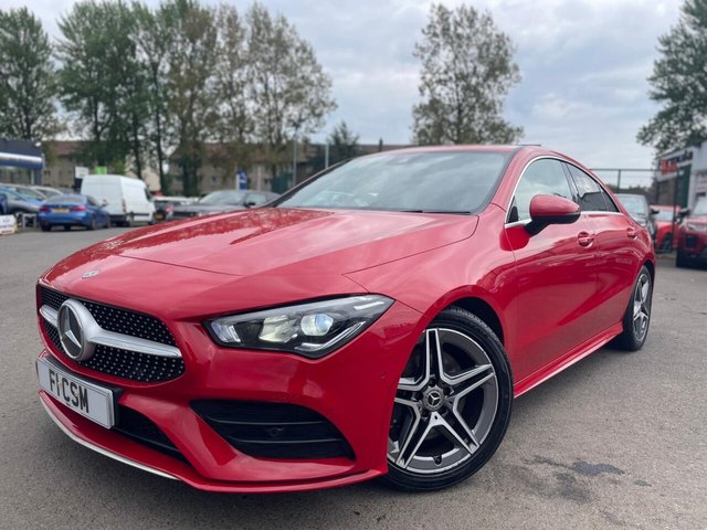 2019 69 MERCEDES-BENZ CLA 1.3 CLA200 AMG Line Coupe 4dr Petrol 7G-DCT Euro 6 (s/s) (163 ps) A STUNNING ADDITION TO OUR FORECOURT+ONLY 1 OWNER FROM NEW+SERVICE HISTORY+AUTOMATIC+ULEZ COMPLIANT+PRIVACY GLASS+FULL LEATHER INTERIOR+SATELLITE NAVIGATION+PARK ASSIST+CLIMATE CONTROL+18 INCH ALLOY WHEELS+1 FULL YEARS MOT PRIOR TO COLLECTION+CALL NOW TO SECURE A VIEWING!!!!!!!!!!!!!!!!!!!!!!!!!!!!!