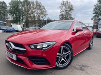 USED 2019 69 MERCEDES-BENZ CLA 1.3 CLA200 AMG Line Coupe 4dr Petrol 7G-DCT Euro 6 (s/s) (163 ps) A STUNNING ADDITION TO OUR FORECOURT+ONLY 1 OWNER FROM NEW+SERVICE HISTORY+AUTOMATIC+ULEZ COMPLIANT+PRIVACY GLASS+FULL LEATHER INTERIOR+SATELLITE NAVIGATION+PARK ASSIST+CLIMATE CONTROL+18 INCH ALLOY WHEELS+1 FULL YEARS MOT PRIOR TO COLLECTION+CALL NOW TO SECURE A VIEWING!!!!!!!!!!!!!!!!!!!!!!!!!!!!!