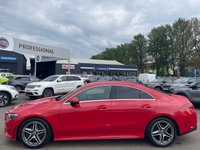 USED 2019 69 MERCEDES-BENZ CLA 1.3 CLA200 AMG Line Coupe 4dr Petrol 7G-DCT Euro 6 (s/s) (163 ps) A STUNNING ADDITION TO OUR FORECOURT+ONLY 1 OWNER FROM NEW+SERVICE HISTORY+AUTOMATIC+ULEZ COMPLIANT+PRIVACY GLASS+FULL LEATHER INTERIOR+SATELLITE NAVIGATION+PARK ASSIST+CLIMATE CONTROL+18 INCH ALLOY WHEELS+1 FULL YEARS MOT PRIOR TO COLLECTION+CALL NOW TO SECURE A VIEWING!!!!!!!!!!!!!!!!!!!!!!!!!!!!!