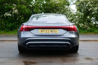 USED 2022 22 AUDI E-TRON GT 93.4kWh Saloon 4dr Electric Auto quattro (476 ps) DAYTONA GREY PEARLESCENT PAINTWORK + 360 CAMERA + SUNROOF + AIR SUSPENSION