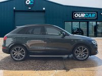 USED 2017 AUDI Q3 2.0 TDI Black Edition SUV 5dr Diesel Manual quattro Euro 6 (s/s) (184 ps) FULL HISTORY, CAMO GREEN, BOSE!