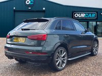 USED 2017 AUDI Q3 2.0 TDI Black Edition SUV 5dr Diesel Manual quattro Euro 6 (s/s) (184 ps) FULL HISTORY, CAMO GREEN, BOSE!