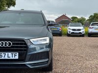 USED 2017 AUDI Q3 2.0 TDI Black Edition SUV 5dr Diesel Manual quattro Euro 6 (s/s) (184 ps) FULL HISTORY, CAMO GREEN, BOSE!
