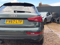 USED 2017 AUDI Q3 2.0 TDI Black Edition SUV 5dr Diesel Manual quattro Euro 6 (s/s) (184 ps) FULL HISTORY, CAMO GREEN, BOSE!